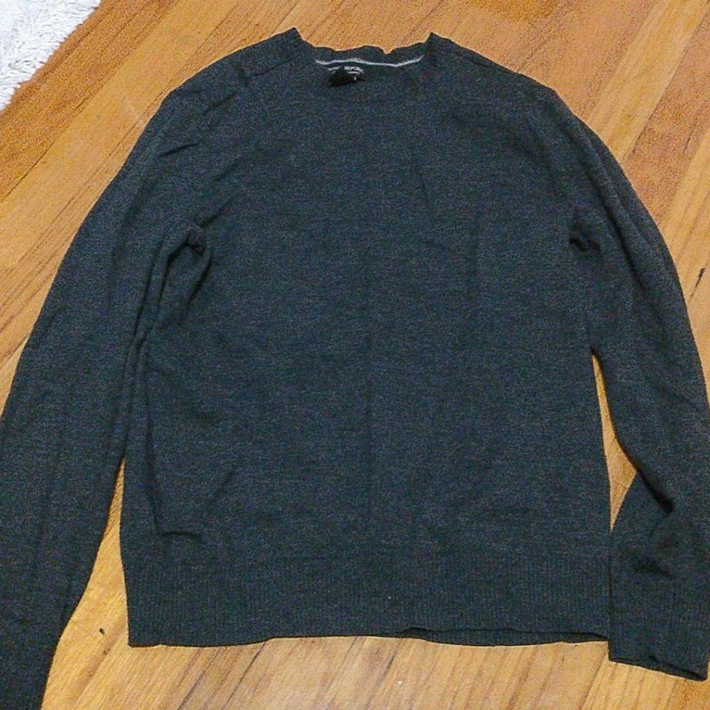 Banana Rep 100% Merino Sweater S Grey